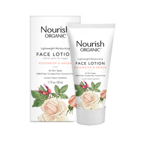 Nourish Organic Light Moisturizing Face Lotion Organic Skincare